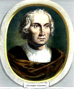 An image of a young Christopher Columbus