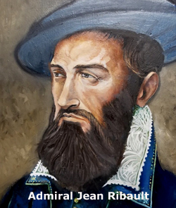 French Admiral Jean Ribault, Huguenot